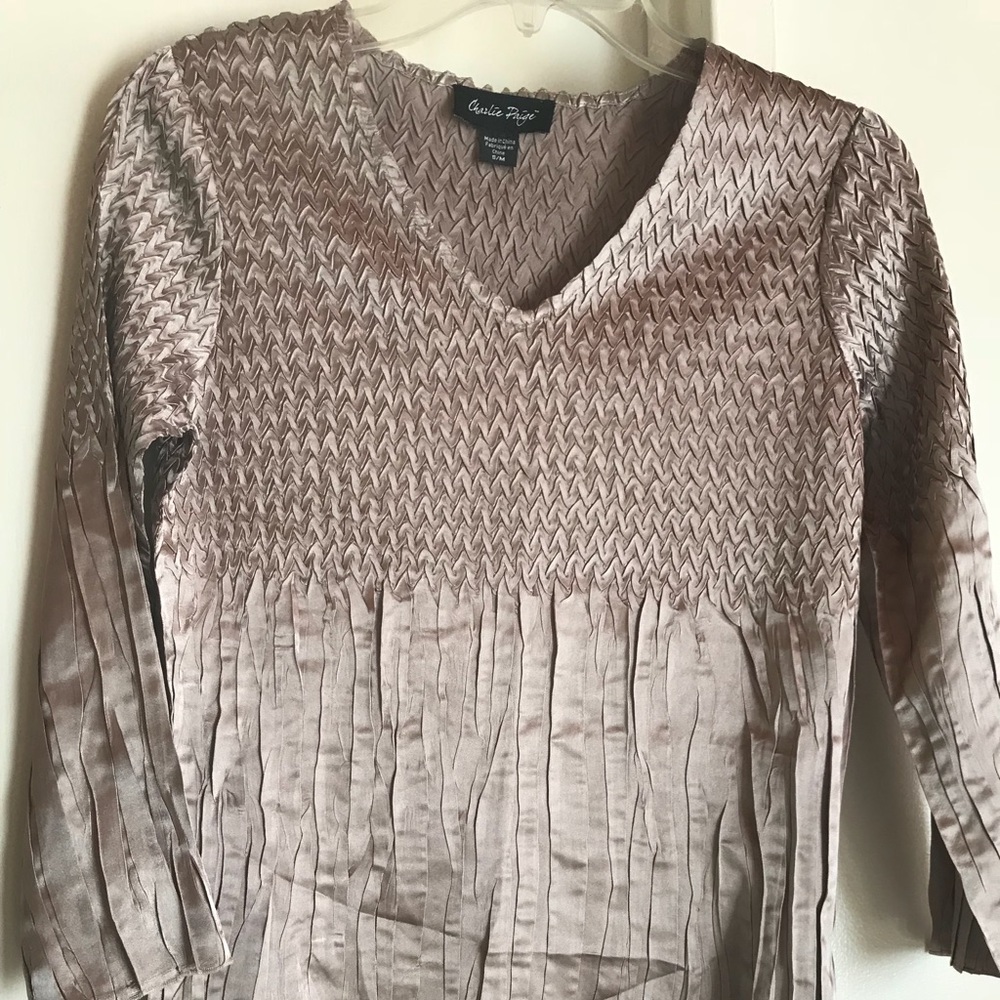 Beautiful satin blouse